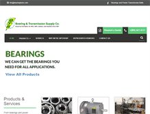 Tablet Screenshot of bearingtrans.com